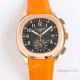 MMA Swiss Copy Patek Philippe Aquanaut Chronograph Flyback Men's Watch Rose Gold Case (2)_th.jpg